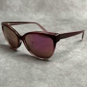 Maui Jim Olu Olu Mj 537-07A Burgundy Fade MAUI Italy FRAMES ONLY